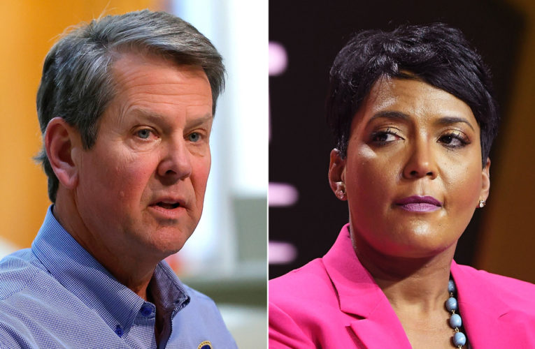 After banning cities from requiring masks, Gov. Kemp is suing Atlanta’s mayor over her mandate, as Covid-19 cases rise in the state