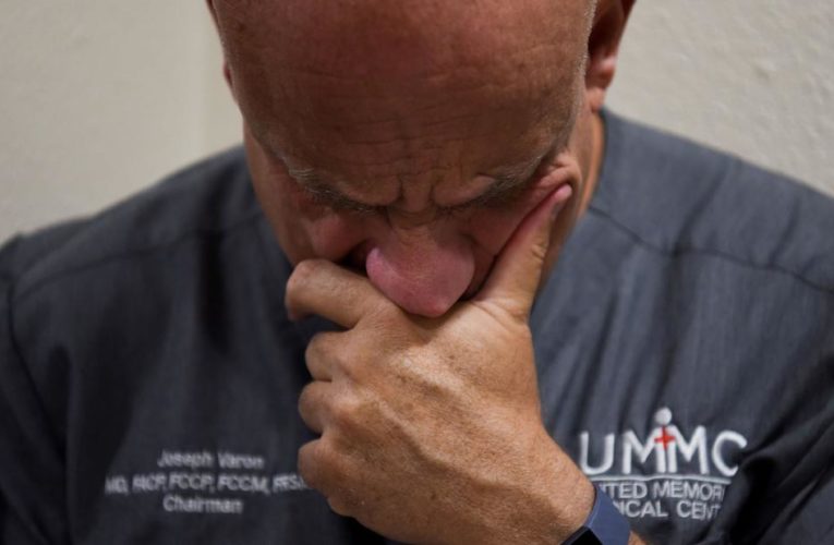 Friday was Dr. Joseph Varon’s 134th consecutive day leading the coronavirus unit at Houston’s United Memorial Medical Center
