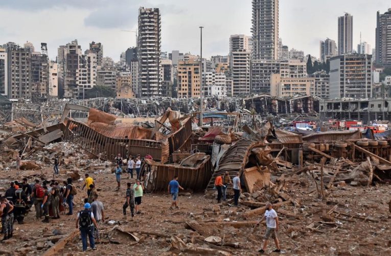 At least 78 people have been killed and nearly 4,000 injured in a blast that rocked the Lebanese capital and was felt more than 100 miles away