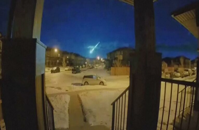 Fireball lights up skies across Canada and US
