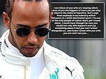 F1 star Lewis Hamilton hits out at fellow drivers for ‘staying silent’ in George Floyd racism row