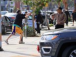 Armed vigilante tries to stop a bank robbery  in Santa Monica