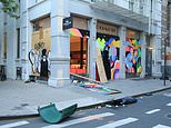 Looters trash Soho: Smashed windows at Gucci, Chanel and Bloomingdales in NYC