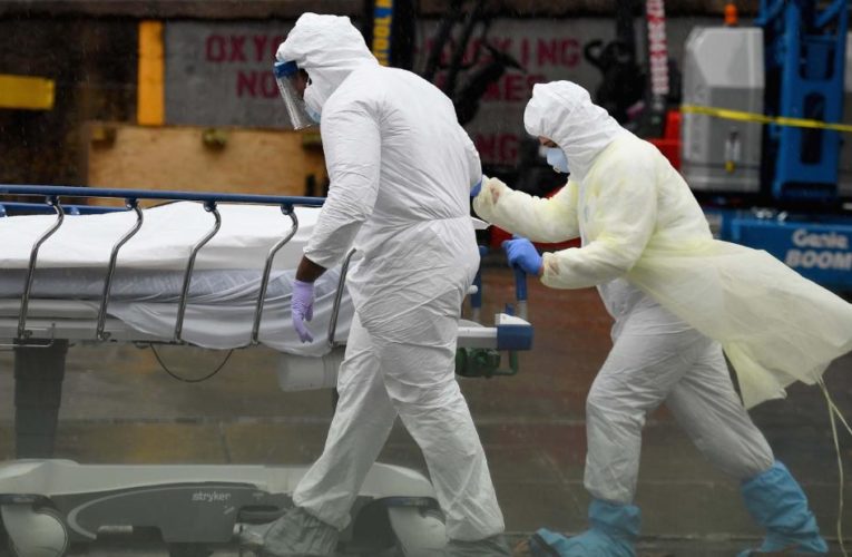 Two Texas counties are sharing a refrigerated trailer to store bodies because morgues are full