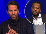 Sky Sports pundits Jamie Redknapp and Patrice Evra DITCH badges for Black Lives Matter