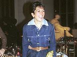 Ghislaine Maxwell before the fall: As she sits in a US cell, photos reveal the her society life
