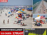 Florida reports more than 11,000 COVID-19 cases as experts warn weekend could ‘tip US over the edge’