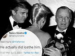 Frank Sinatra hated Donald Trump, the late singer’s daughter tells her former stepmother Mia Farrow