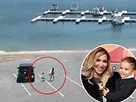 Sheriffs release CCTV footage of Naya Rivera and her son Josey boarding boat