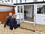 Couple buy ‘bargain’ &pound;69,000 cottage then discover it only comes with 5ft of the garden pictured