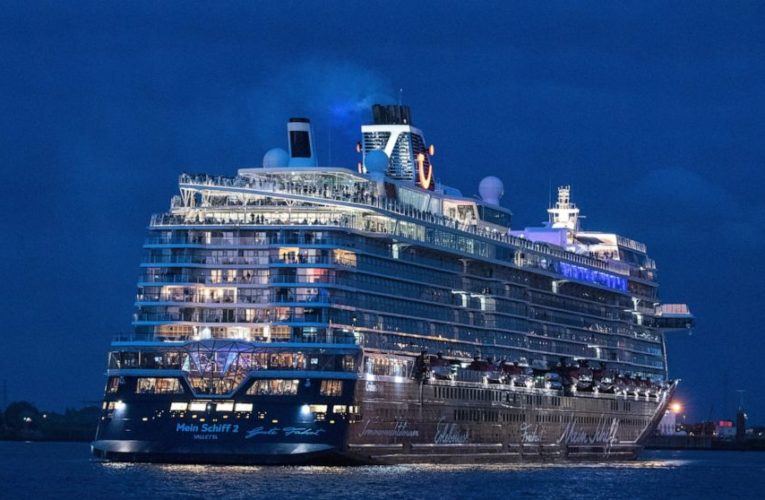 German cruise ship sets sail, hopes short trip thwarts virus