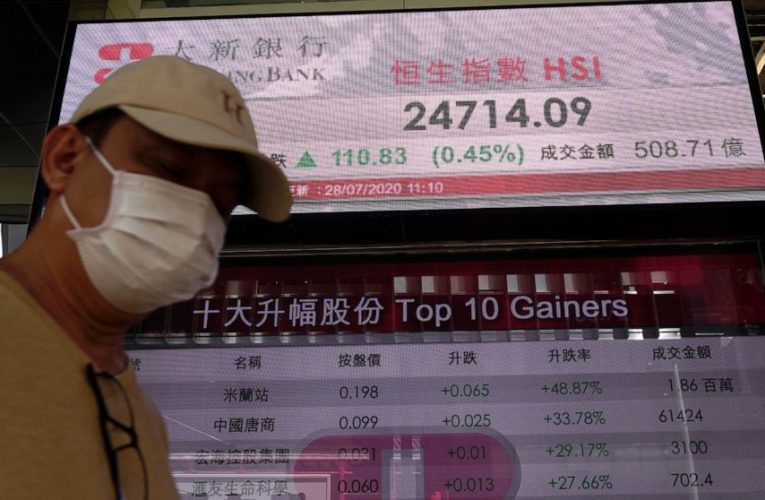 Asian shares mixed amid dismal earnings, Wall Street slump