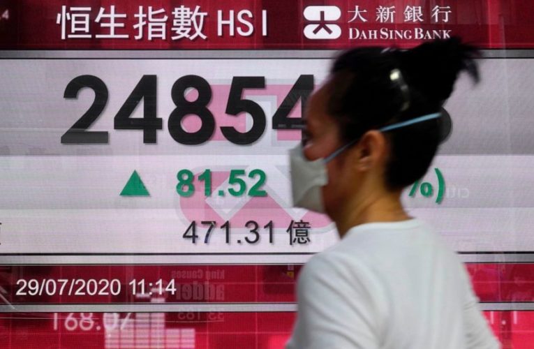 Asian shares mixed amid dismal earnings, Wall Street slump