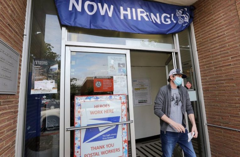 Number of laid-off workers seeking jobless aid stuck at 1.3M
