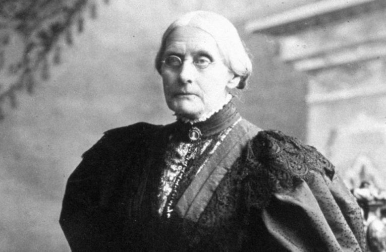 Nearly 150 years ago, Susan B. Anthony was arrested for voting when women weren’t allowed to. Today, she’ll get a pardon