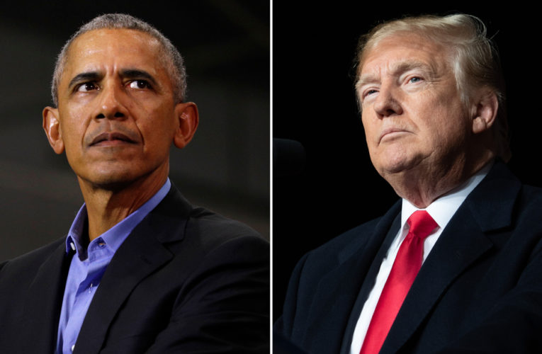 While Obama gave his DNC speech, Trump sent hate tweets