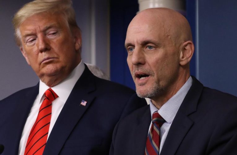 The President, without evidence, accuses the FDA of delaying coronavirus vaccine trials and pressures the agency’s chief