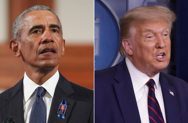 Obama takes on Trump administration in direct terms over USPS