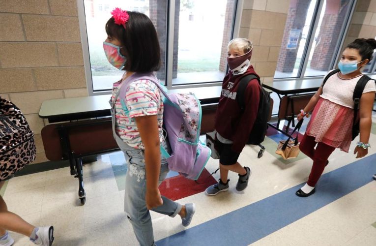 The new report says that in those two weeks, there was a 40 percent increase in child cases across the US states and cities that were studied