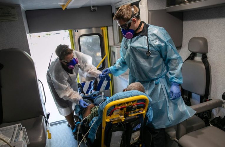 The virus is spreading fast across certain US regions, even as the total number of new cases has seen a drop