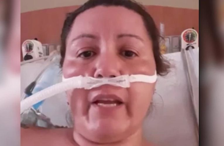 Woman struggling to breathe issues plea from hospital bed