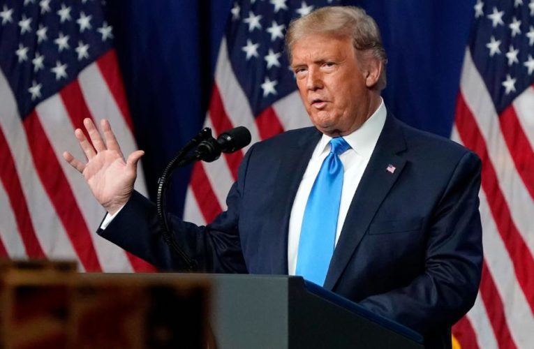 Trump uses dark message to kick off RNC