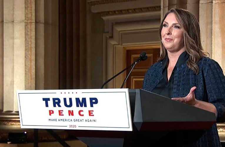 RNC chair Ronna McDaniel says Trump can be tough when he’s fighting for American values