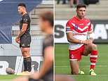 Rugby star Israel Folau REFUSES to take a knee before Catalans Dragons’ defeat by St Helens&nbsp;