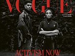 Footballer Marcus Rashford makes the front cover of Vogue in Black Lives Matter-themed edition