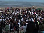 Illegal rave on Kent beach sees revellers ignore social distancing rules