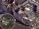 Pilot dies after failing to escape burning aircraft that burst into flames after skidding off runway