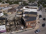 Photos show devastation in riot-torn Kenosha as Trump prepares to visit