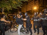 Police clash with BLM protesters outside the White House for the second night