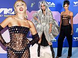 MTV VMAs: Miley Cyrus and Lady Gaga lead the sexy ensembles on the red carpet