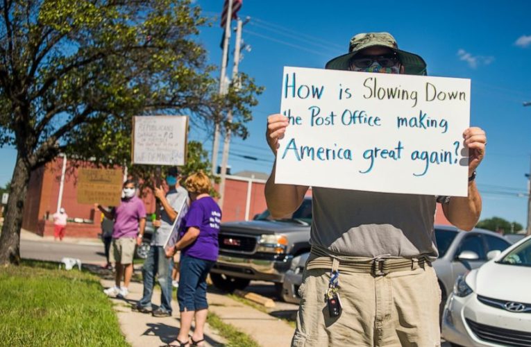 Trump admits he’s blocking postal cash to stop mail-in votes