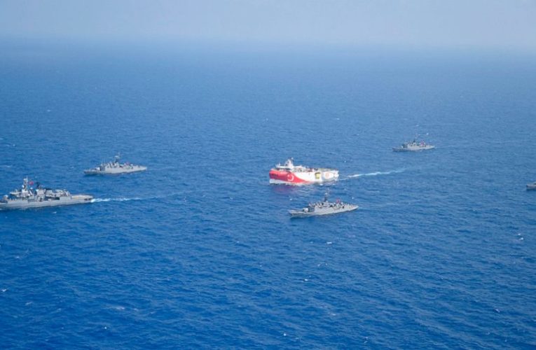 Turkish ship starts energy search amid standoff with Greece