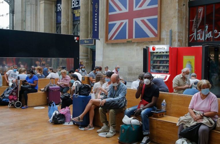 Brits scrambling home from France after quarantine move