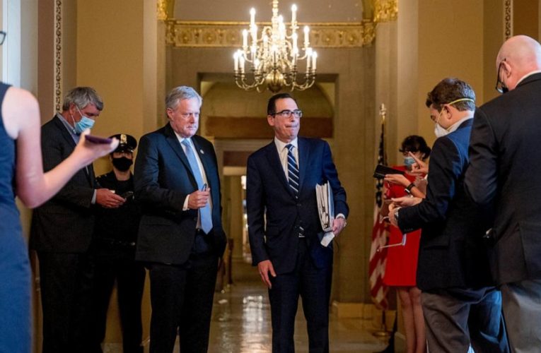 Progress slow as urgency grows on virus relief legislation