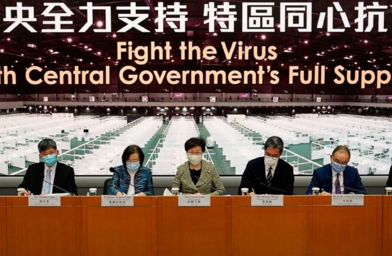 US sanctions pro-China leader of Hong Kong, other officials