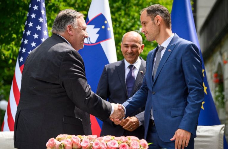 Pompeo, in Slovenia, pushes 5G security, warns about China