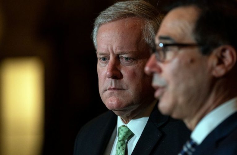 Virus aid talks on brink of collapse, sides ‘very far apart’