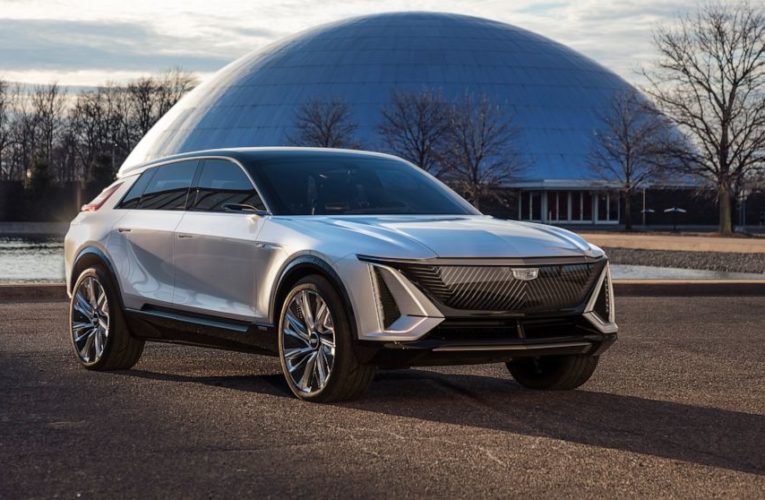 Cadillac says new electric SUV has features to take on Tesla