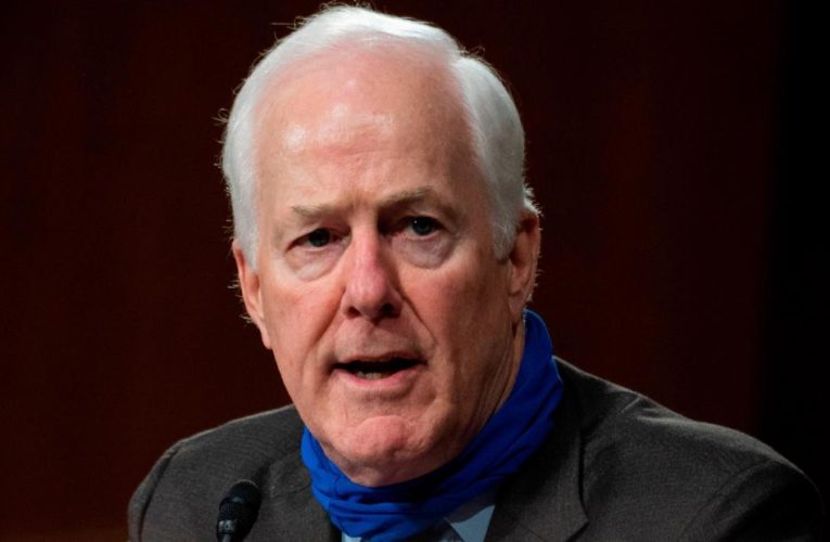 Ahead of a GOP leadership meeting tonight, John Cornyn says his party would confirm a Trump nominee in a lame-duck session if Joe Biden wins the presidency