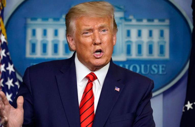 Trump refuses to denounce violent actions by right-wing agitators