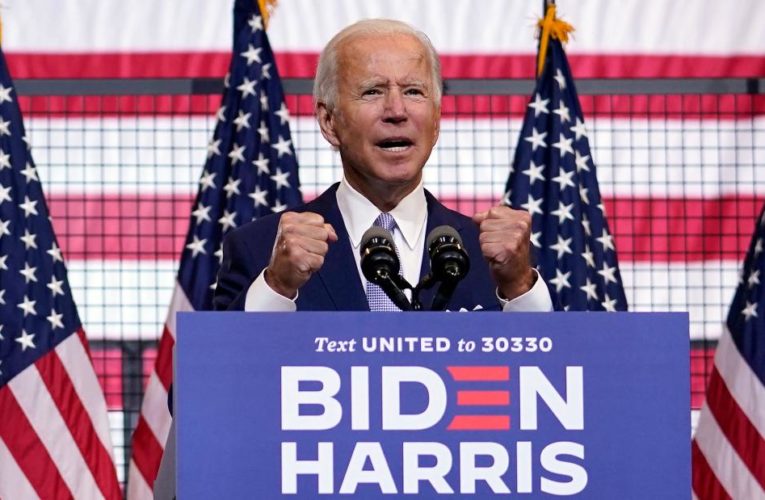 The Democratic presidential nominee is expected to criticize the Trump administration’s Covid-19 pandemic response