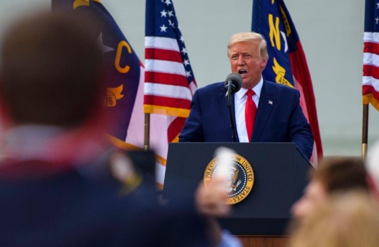 On Thursday, even the White House seemed to think the President might have gone too far with his suggestion that North Carolinians try to vote twice