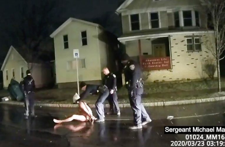 Black man died of suffocation after Rochester Police officers held him on the ground, video shows