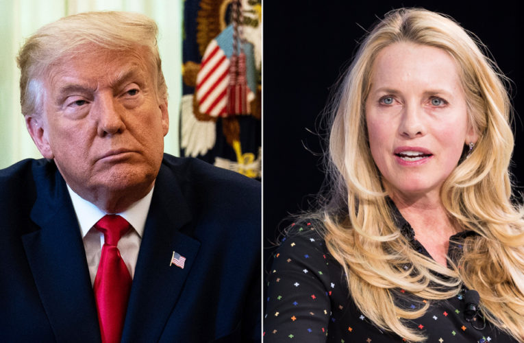 The President rips Laurene Powell Jobs after the magazine she invests in published a story that said he made derogatory comments about fallen US troops