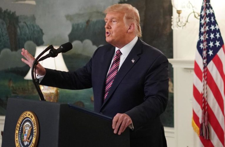 Trump asked if he mislead Americans. See his response