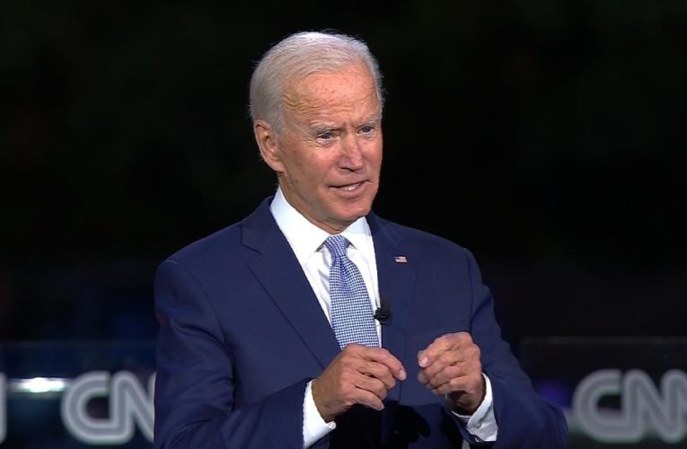 Biden gets emotional answering question about healthcare